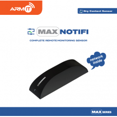 ARMIT MAX NOTIFI™ | Dry Contact Monitor Sensor | Black